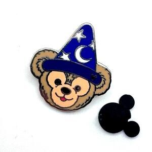 WDW Hidden Mickey Duffy With Sorcerer Hat Pin - Duffy's Hats
